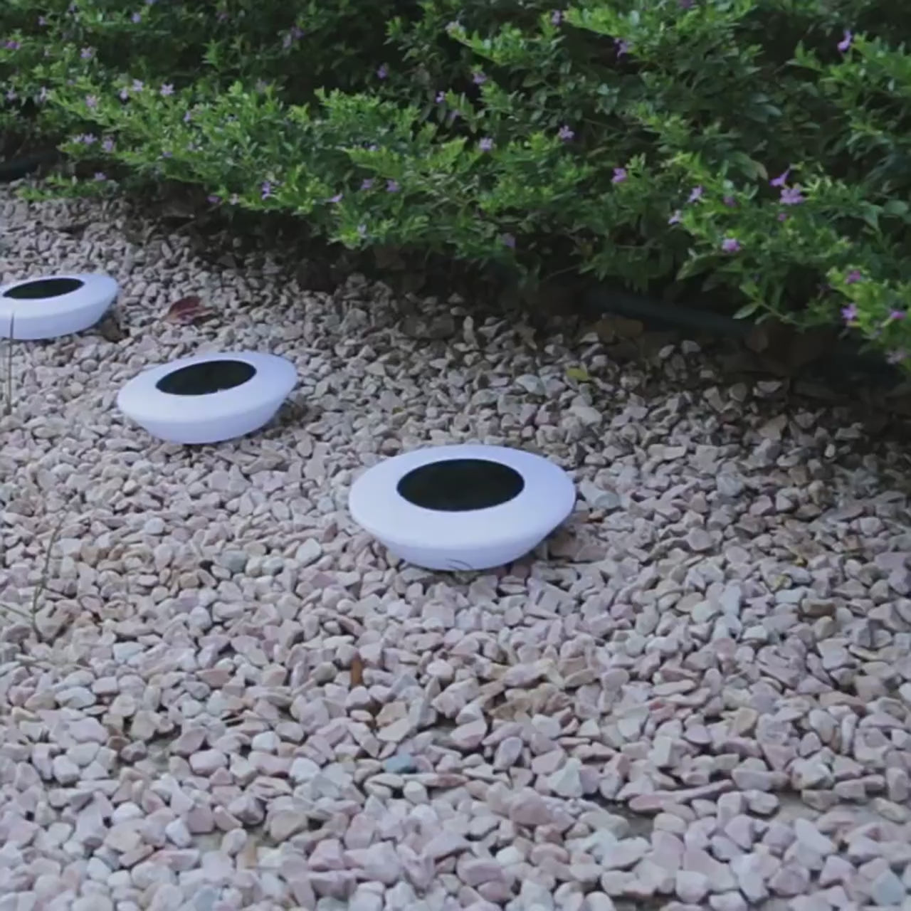 HaloGlow Solar Ground Lights – Waterproof LED Landscape Lighting